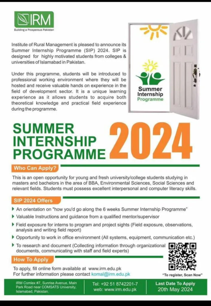 Summer Internship Program 2024