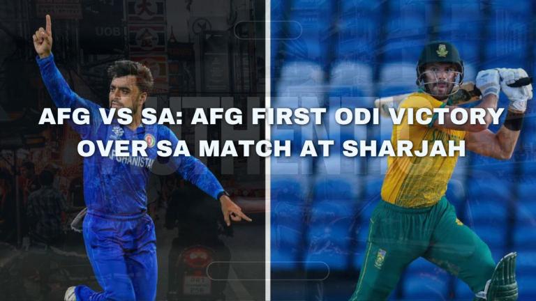 Afg Vs SA: Afg First ODI Victory Over SA