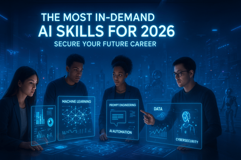 Most Demanded AI Skills for 2026 Secure Your Future Career