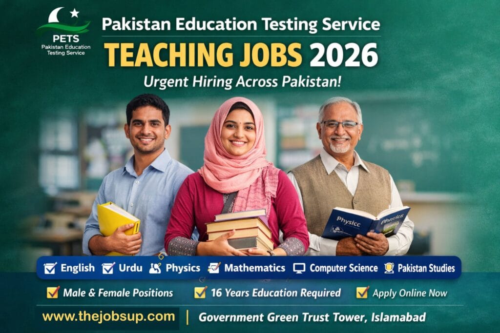 Best PETS Teaching Jobs 2026