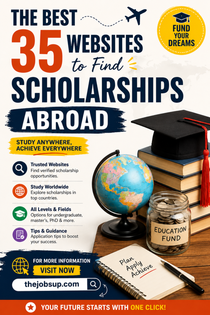 35 Best Websites to Find Scholarships Abroad